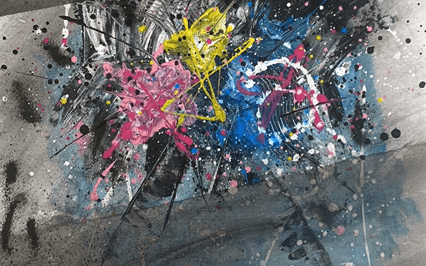 Exposition - Coup d'œil : Peinture abstraite par Lize Tomas