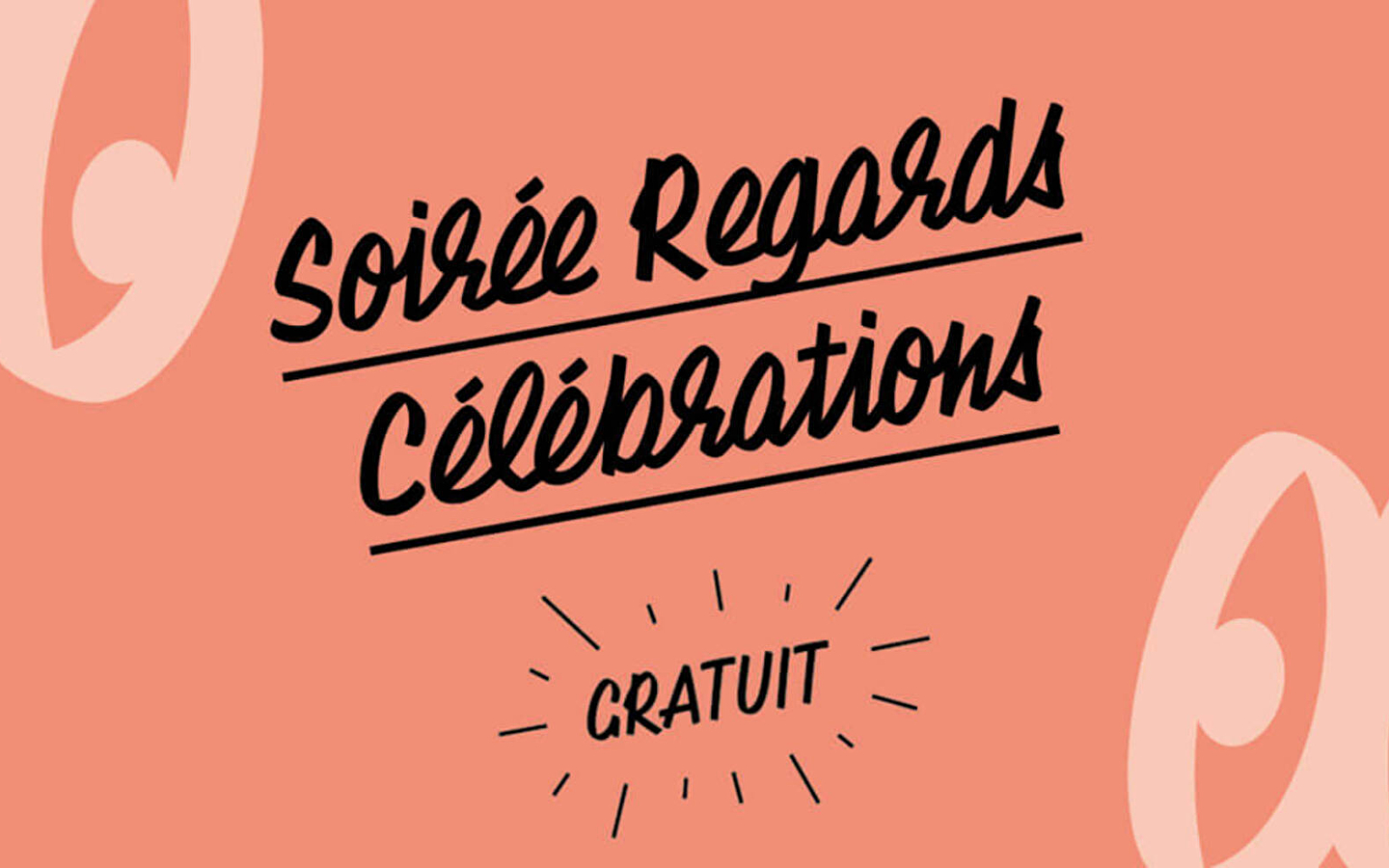 La recette de la Fête - une soirée Regards !
