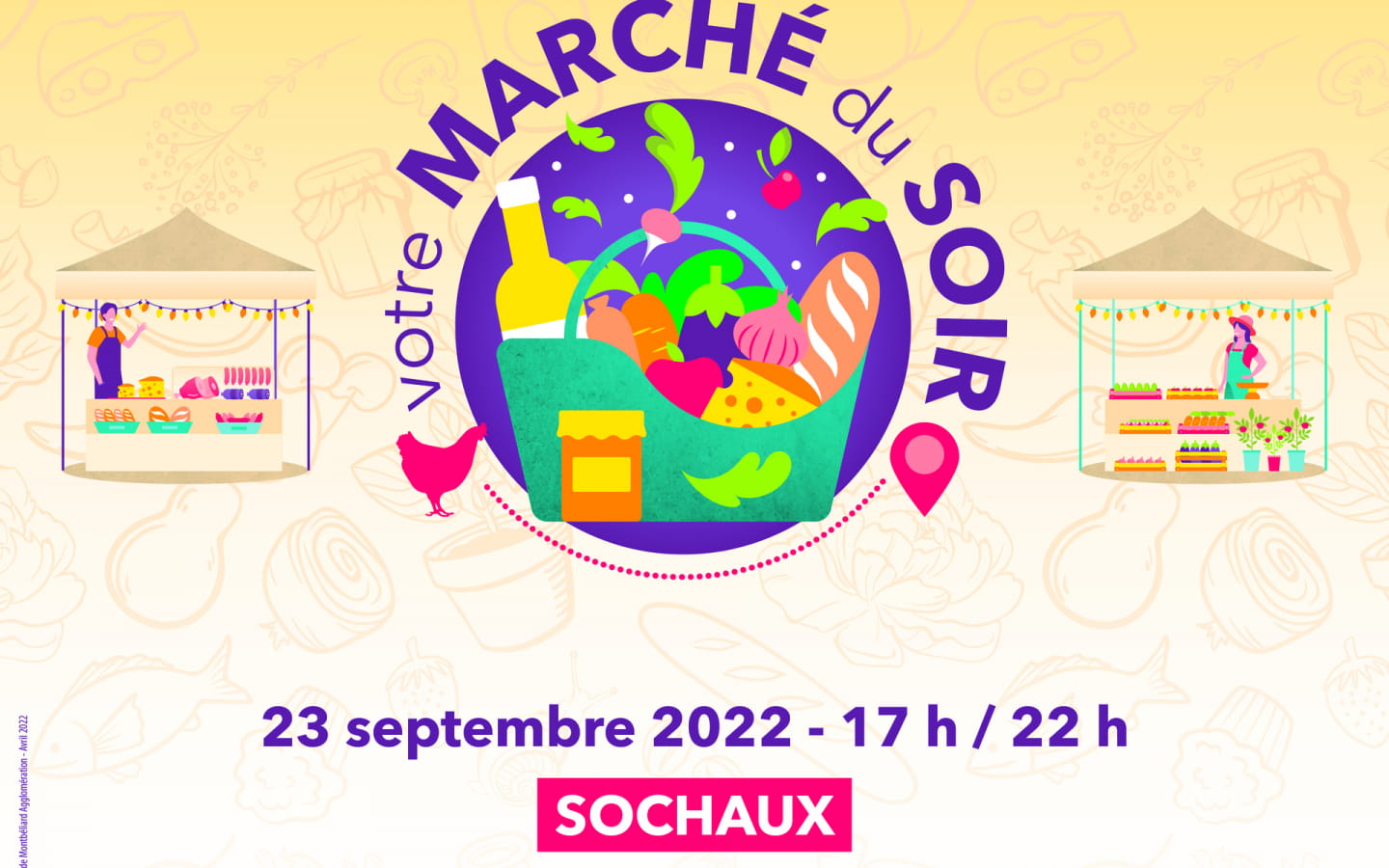 Marché du soir à Sochaux