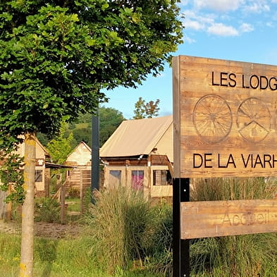 Les Lodges de la Viarhôna : les tentes-lodges