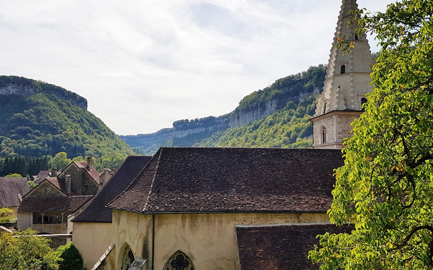 Château Chalon et Baume les Messieurs - 'Plus beaux villages de France' du Jura
