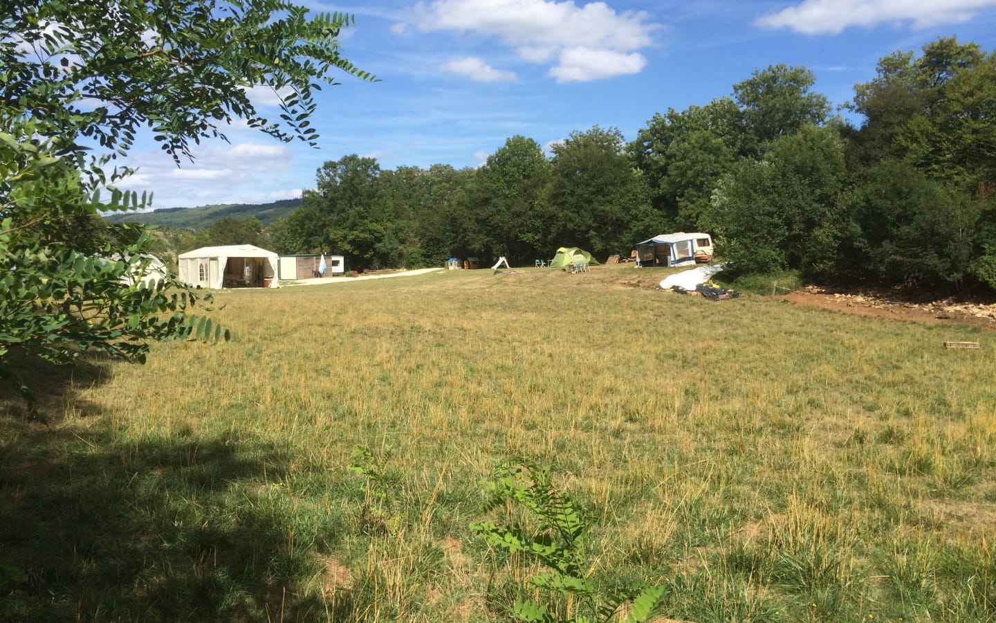 Camping à la Ferme de l'Âne Eria