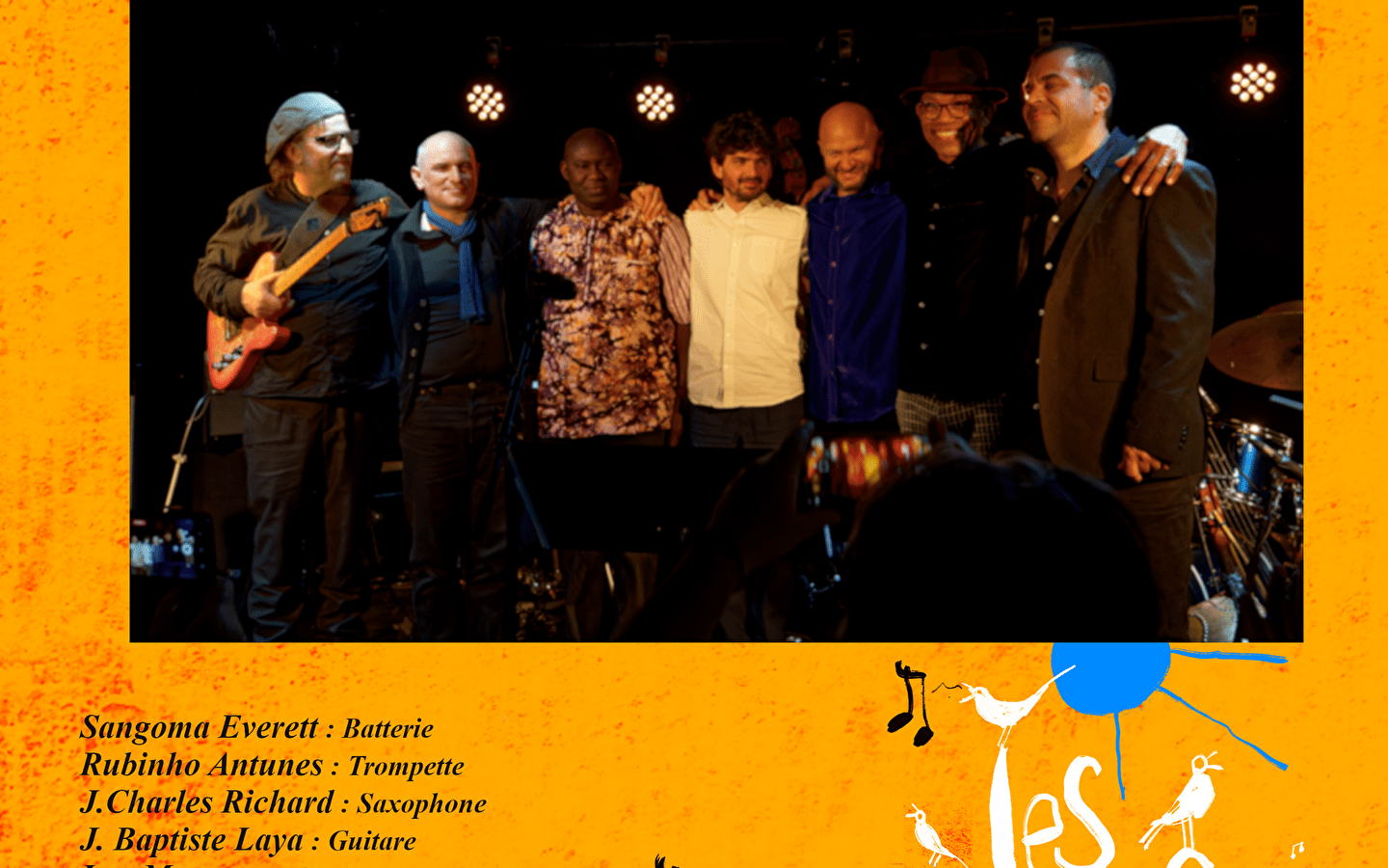 Concert 'Around Miles Davis tribute to jack Johnson'