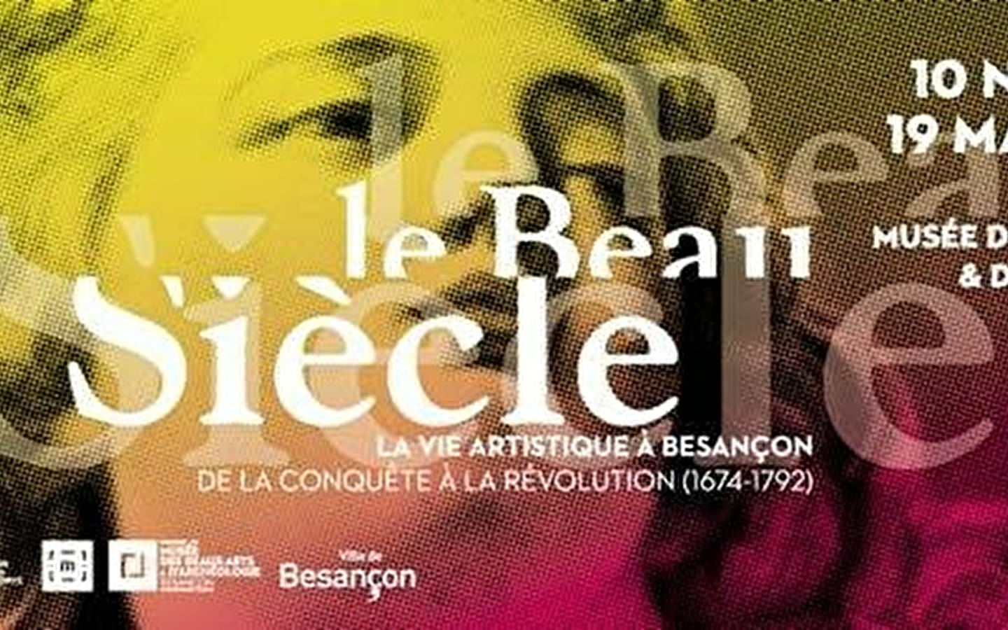 Exposition Le Beau Siècle, présentée au musée des Beaux-Arts et d’Archéologie. 