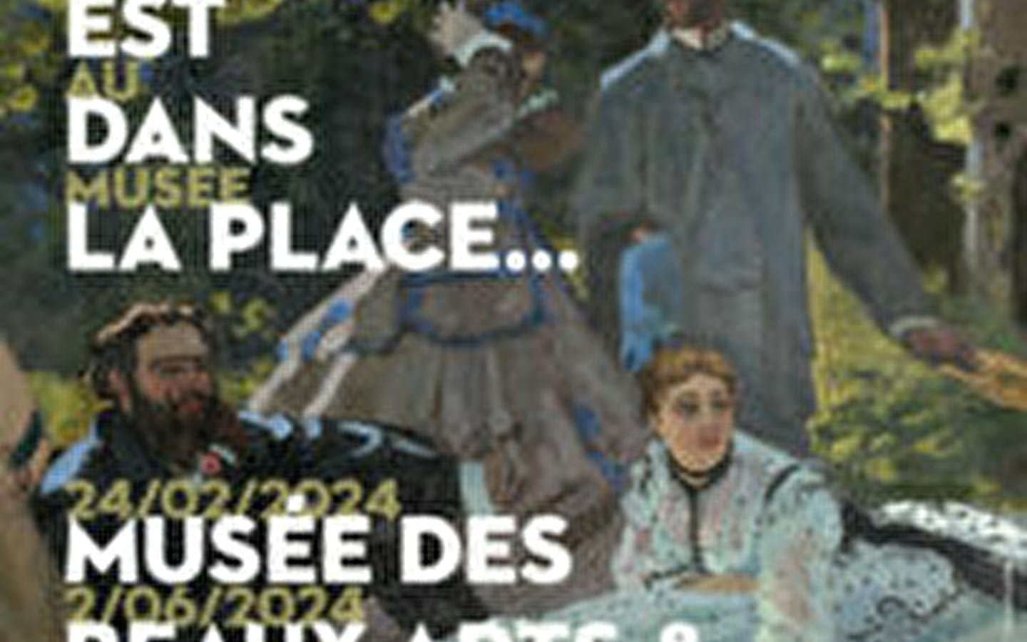 Exposition : Monet est dans la place