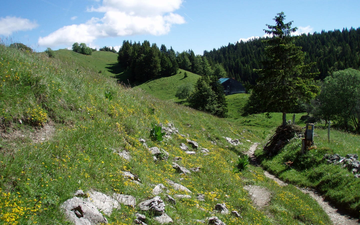 Le sentier des trois combes