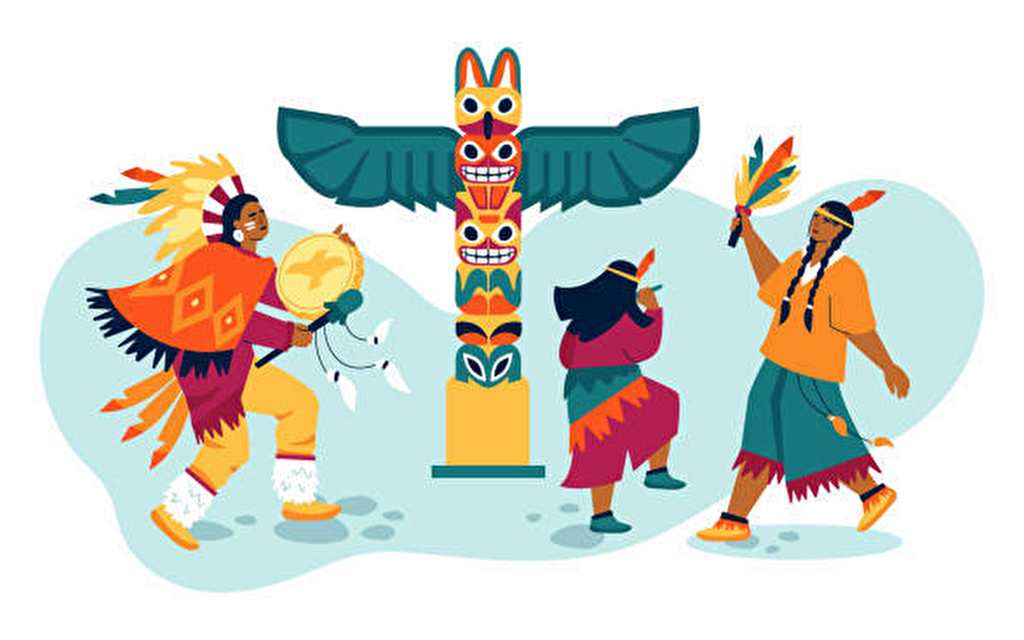 Atelier bricolage : Totems amérindiens