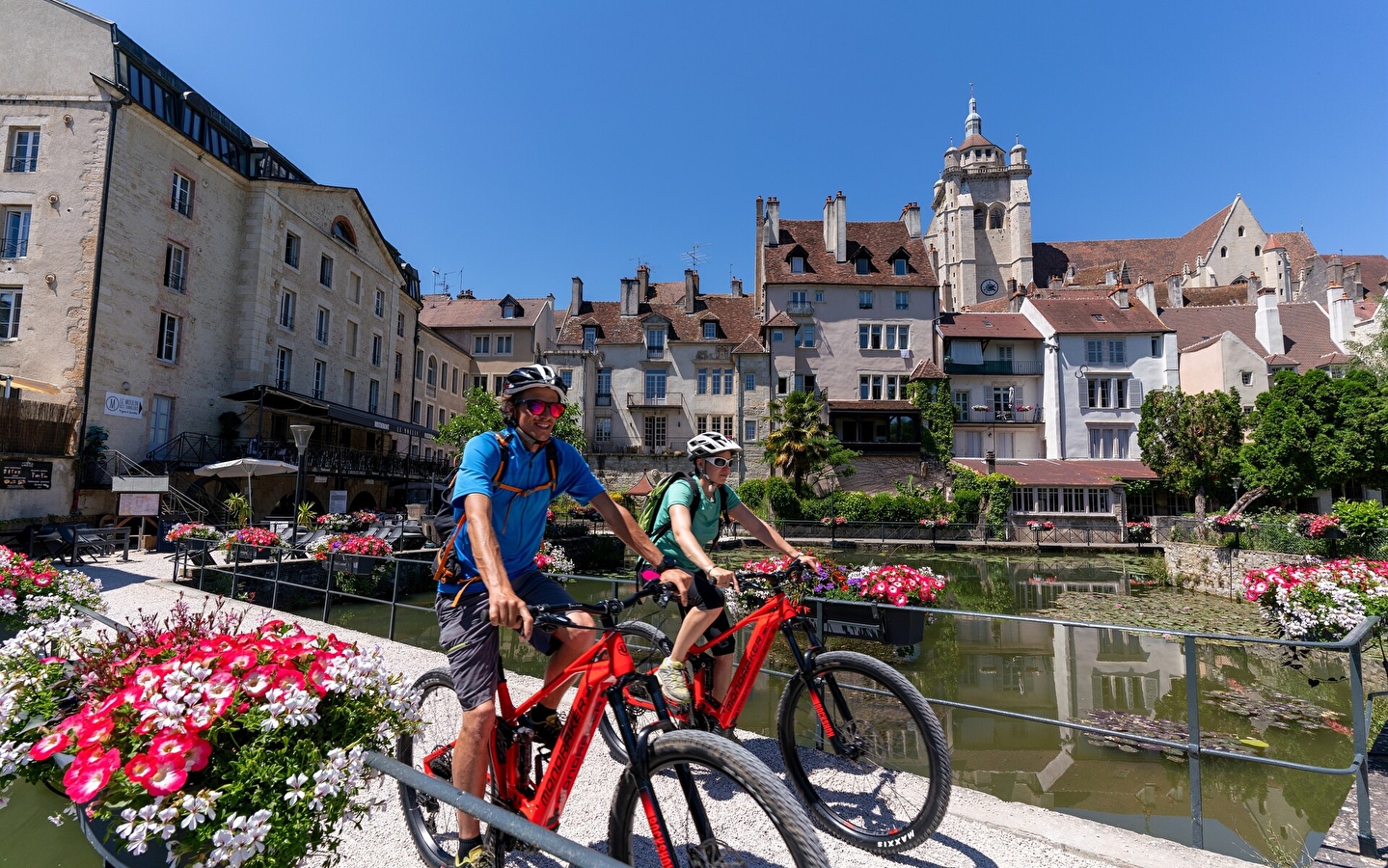 Echappée Jurassienne VTT - Étape 1 : Dole - Salins les Bains