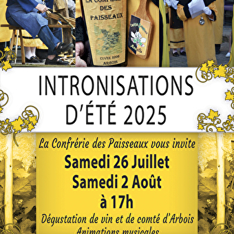 Intronisations d'été - ARBOIS