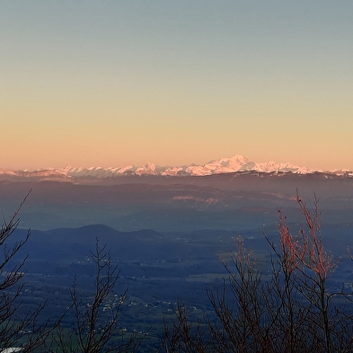 Point de vue du col du Petit Perthuis à Innimond