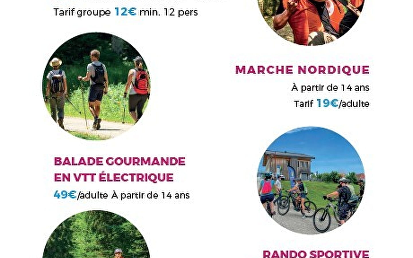 Balade gourmande à VTT électrique