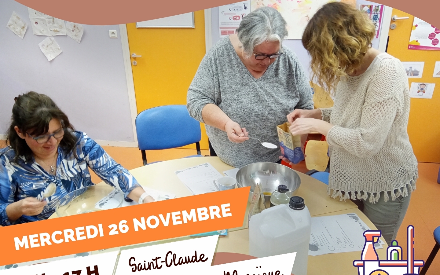 Atelier découverte : Produits d'entretien - nettoyer sans (s')empoisonner !