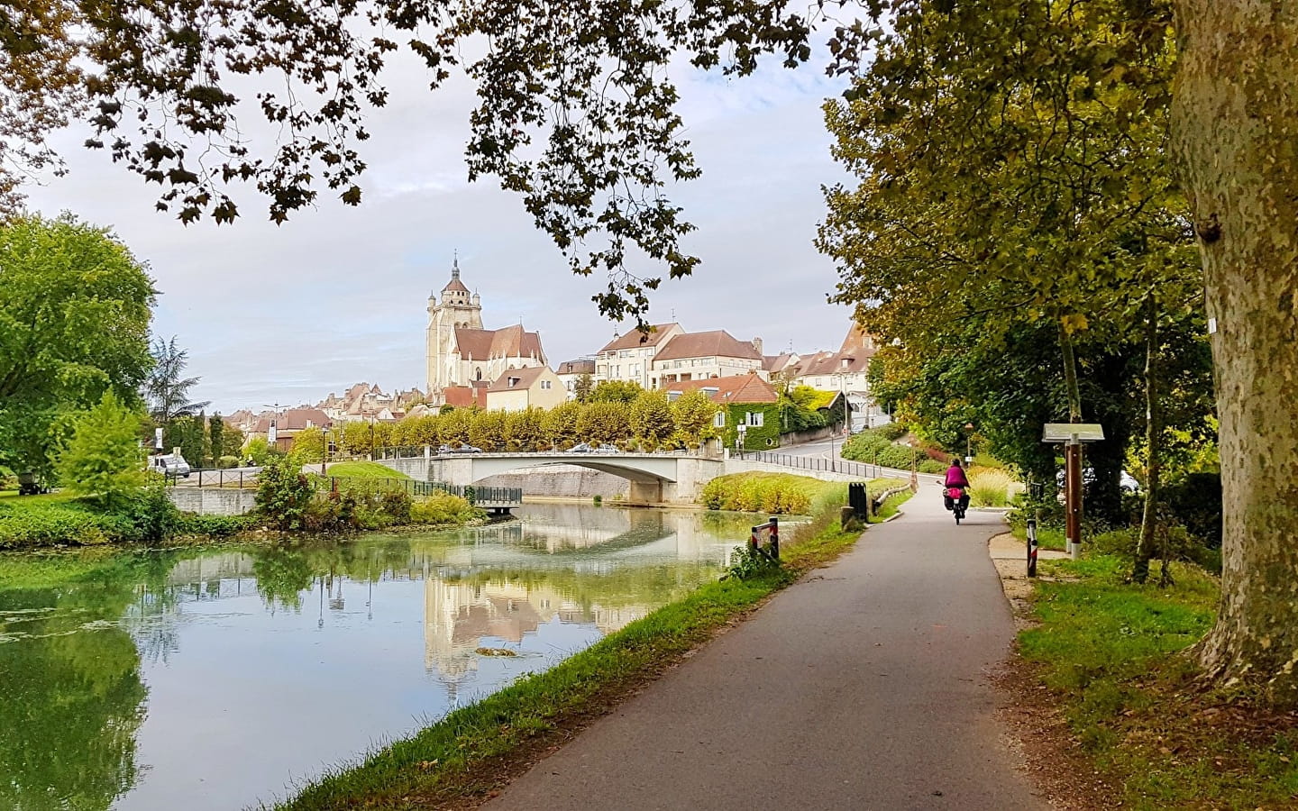 L’EuroVelo 6 dans le Jura