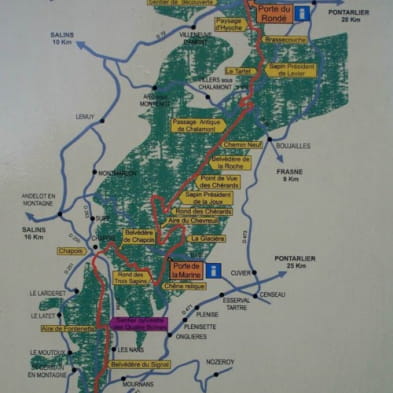 La Route des Sapins
