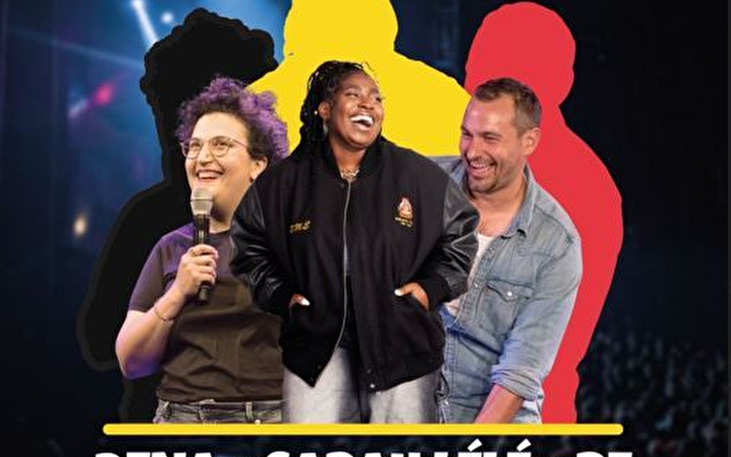 Soirée 100 % Belges : Dena, PE et Sarah Lélé - Festival Drôlement Bien