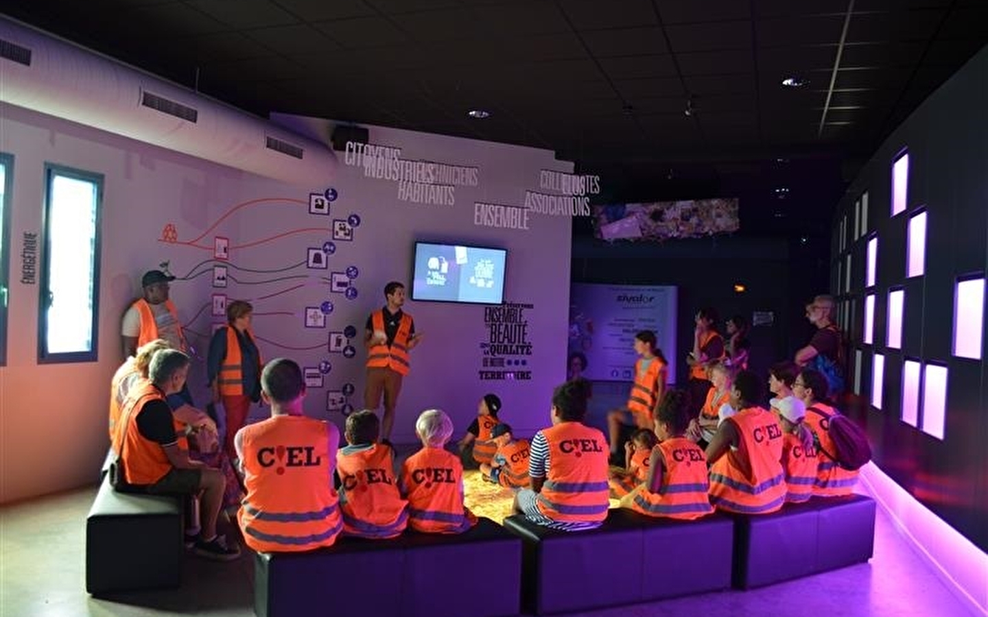 Visite du Centre d'Immersion Educatif et Ludique (CIEL)