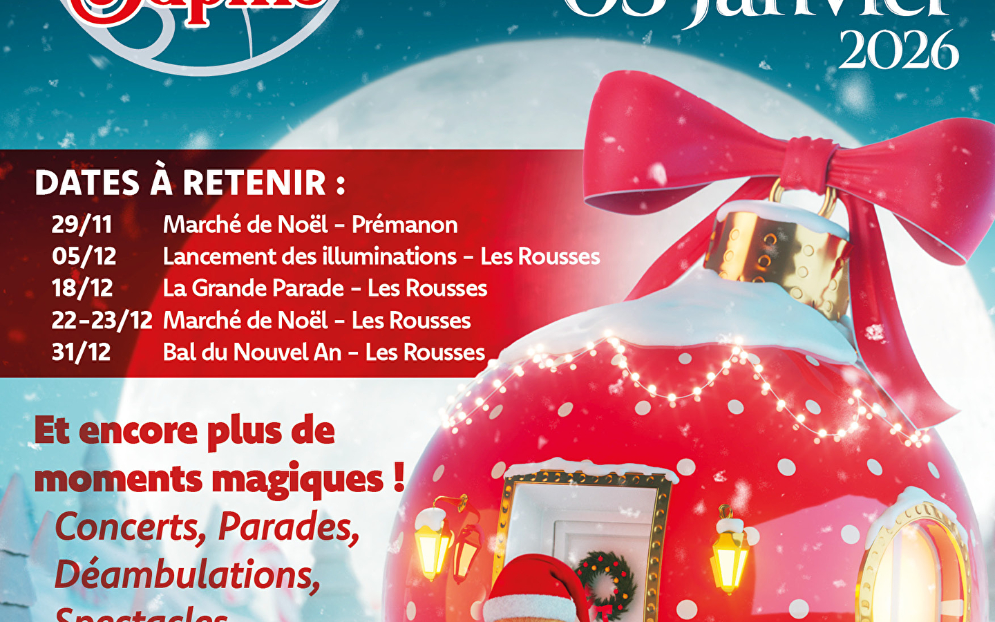 Noël au pays des Sapins