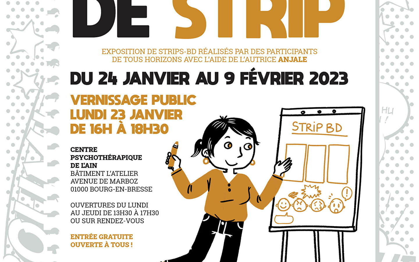 EXPOSITION 'Carnet de Strip'
