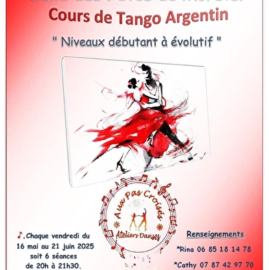 Cours de Tango Argentin avec Aux Pas Croisés