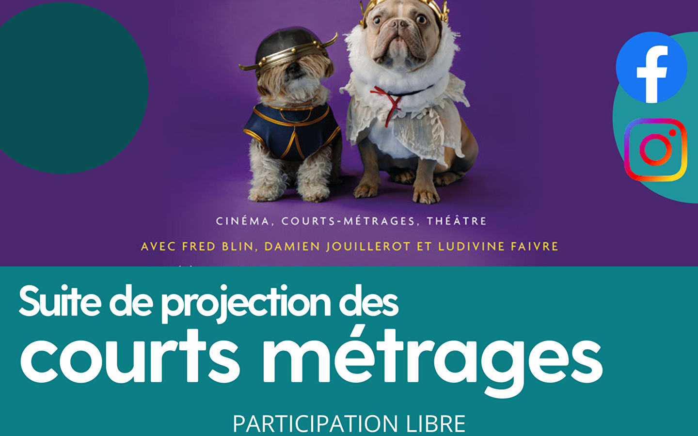 Projection de court métrage