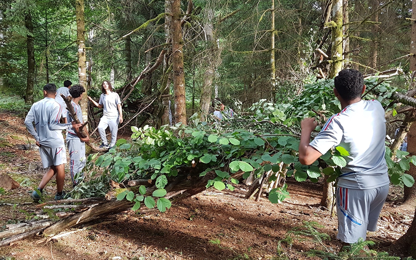 Stage de survie avec Sylvain Poncet