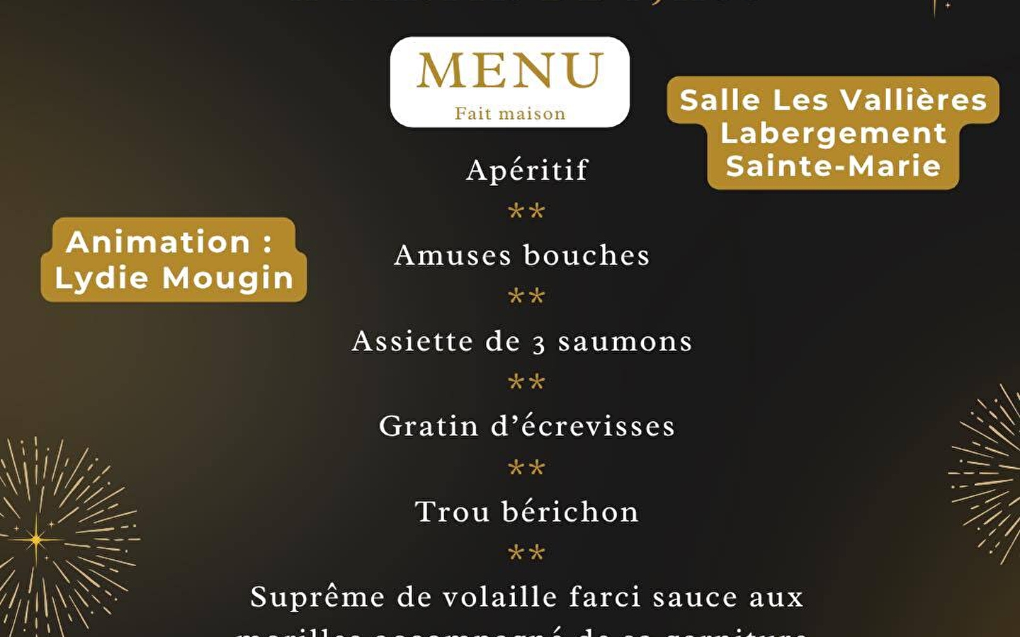 Réveillon de la Saint-Sylvestre par Le Conifer