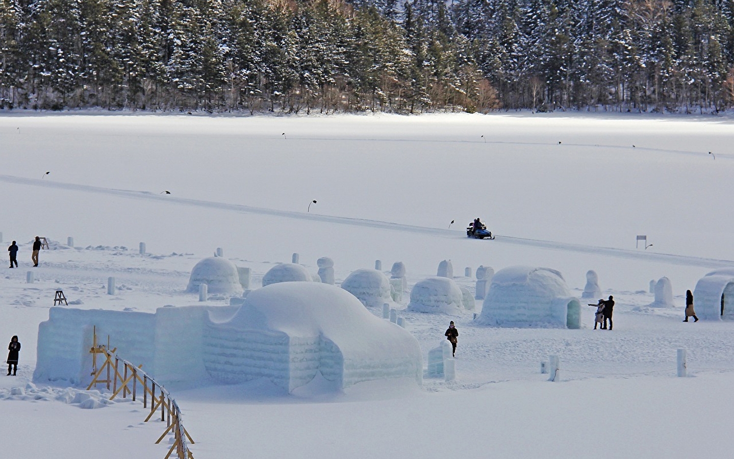 Construction d'Igloos