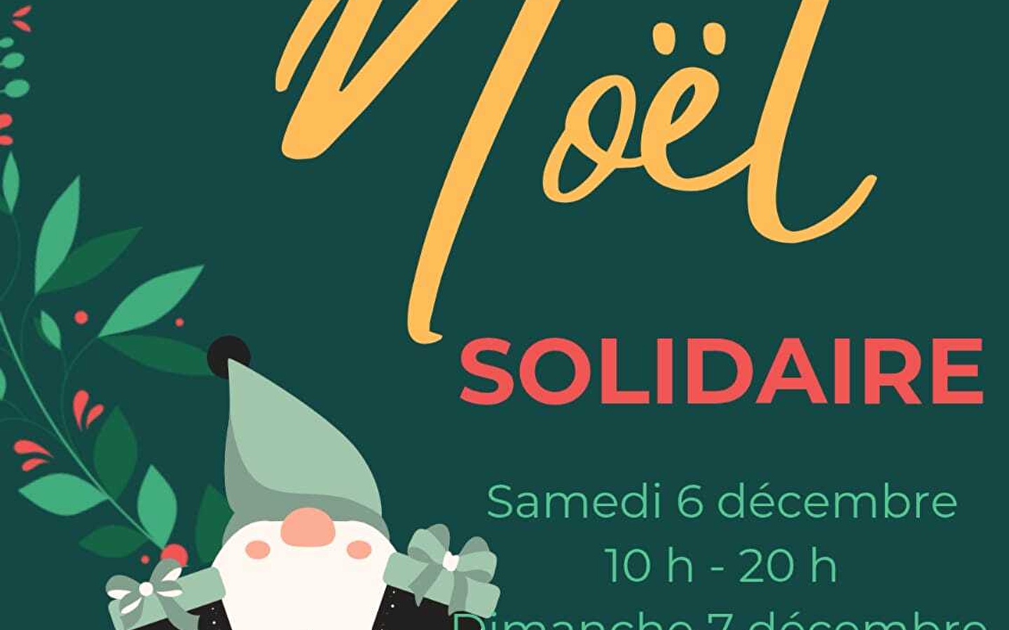 Marché de Noël solidaire