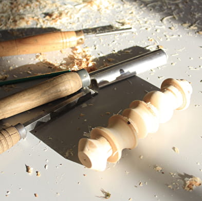 l'Atelier des savoir-faire : Démonstrations de tournage sur bois