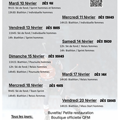 Fan zone de Quentin Fillon-Maillet