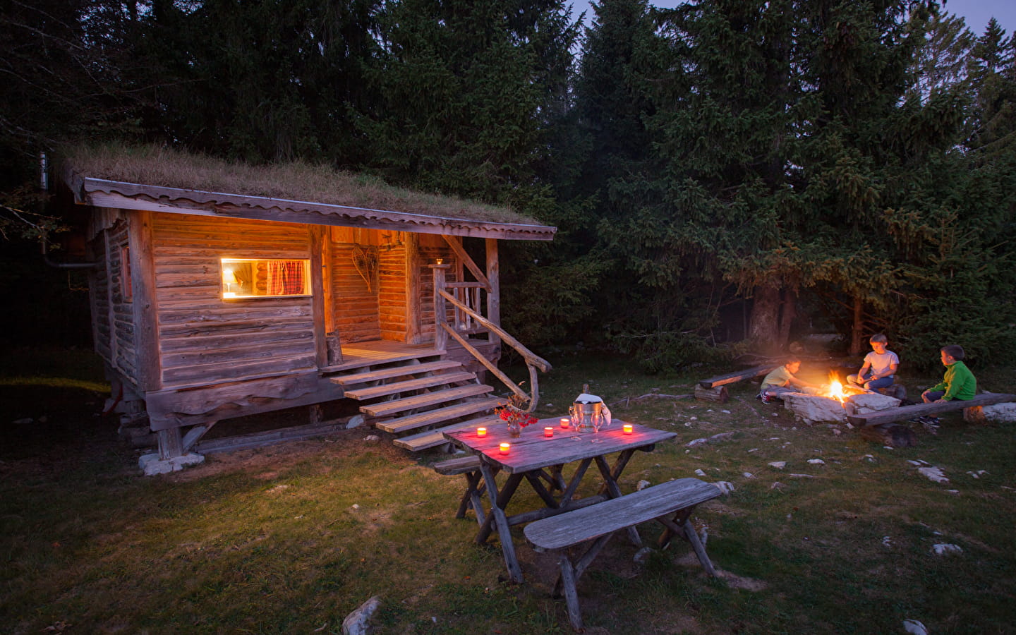 Les Loges du Coinchet - Cabane de trappeur