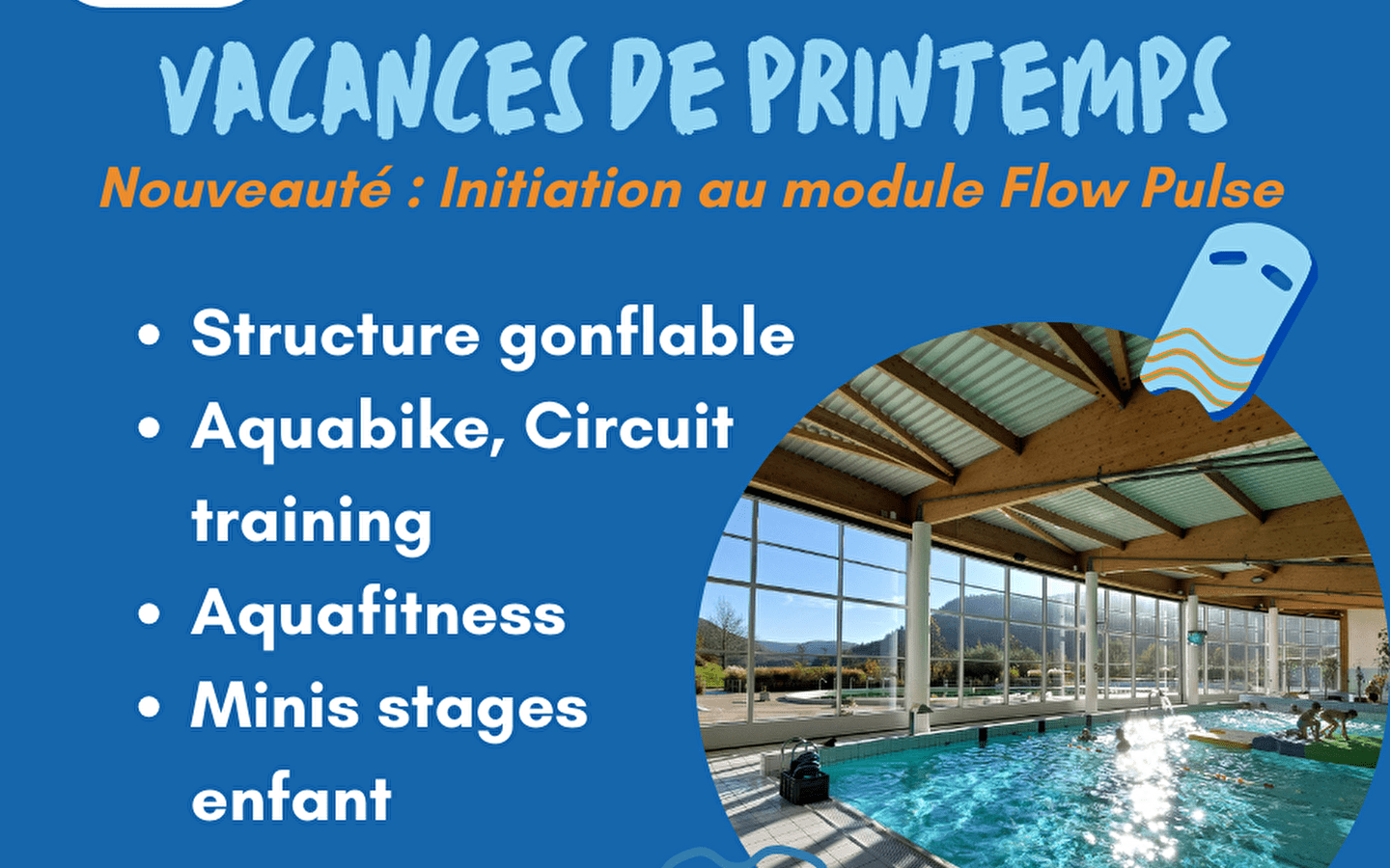 Mini-stage enfant natation (débutant)