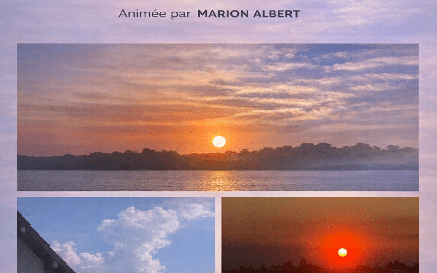 Séance de perception atmosphérique