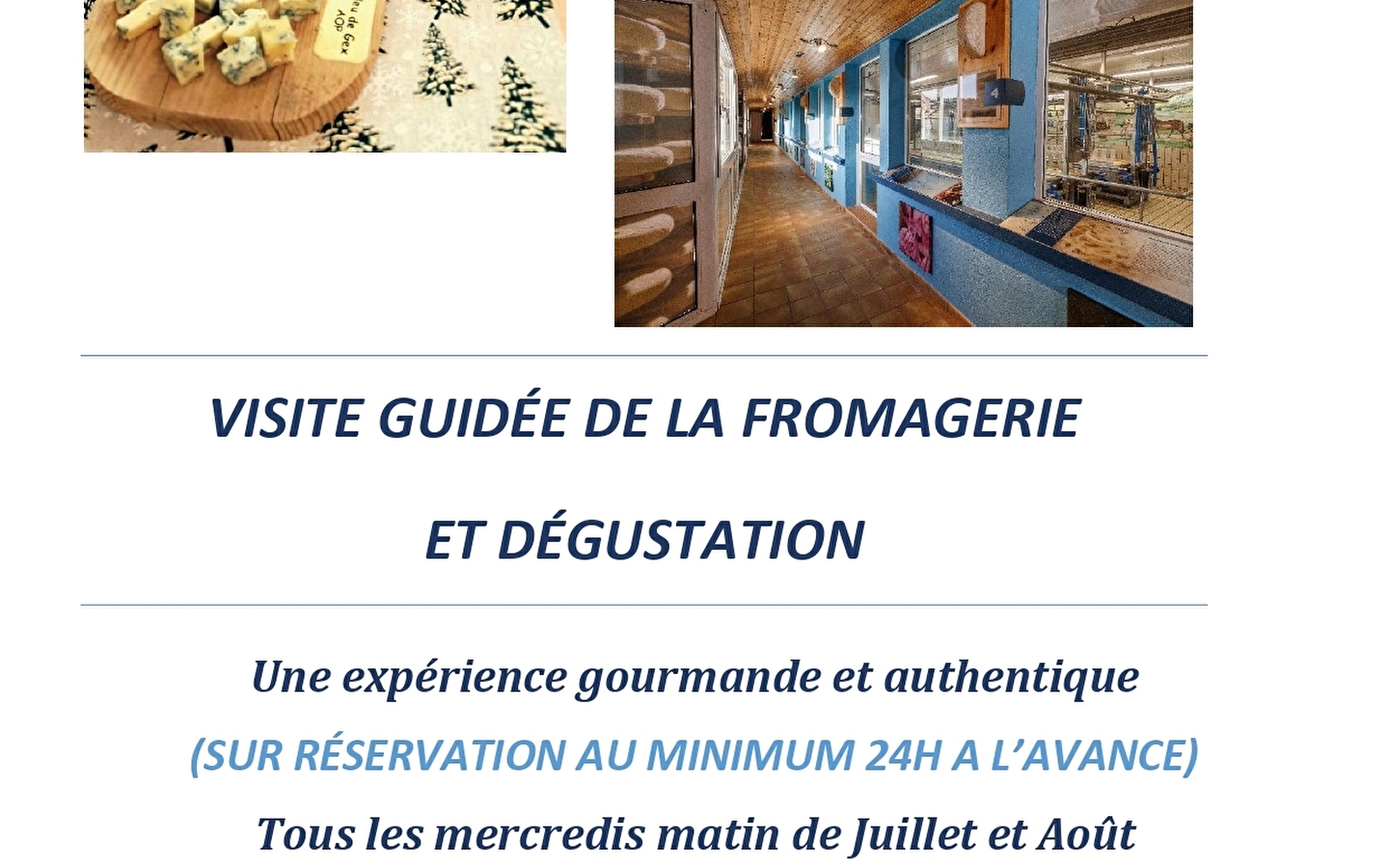 Fromagerie du Haut-Jura - Visites Guidées