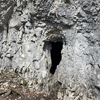 Grotte à Pierre du Bourg - CHAPELLE-DES-BOIS