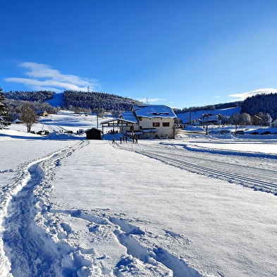 Piste verte de ski de fond du Plateau de Retord : Le Fond des Plans