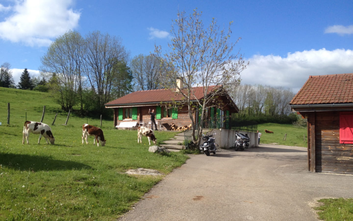 Chalet à la ferme