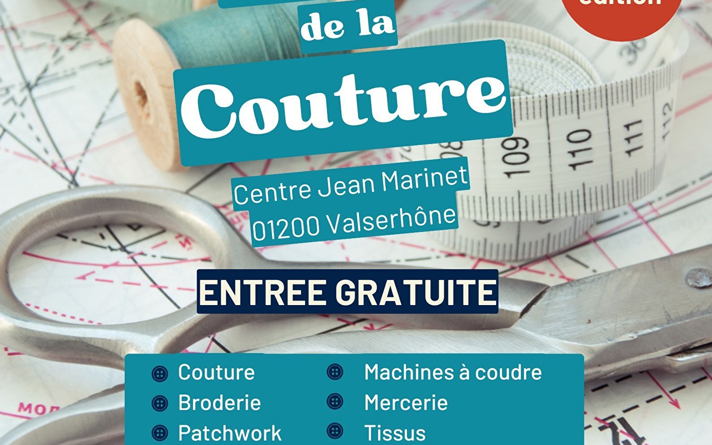 PUCES DE LA COUTURE - 2ème édition