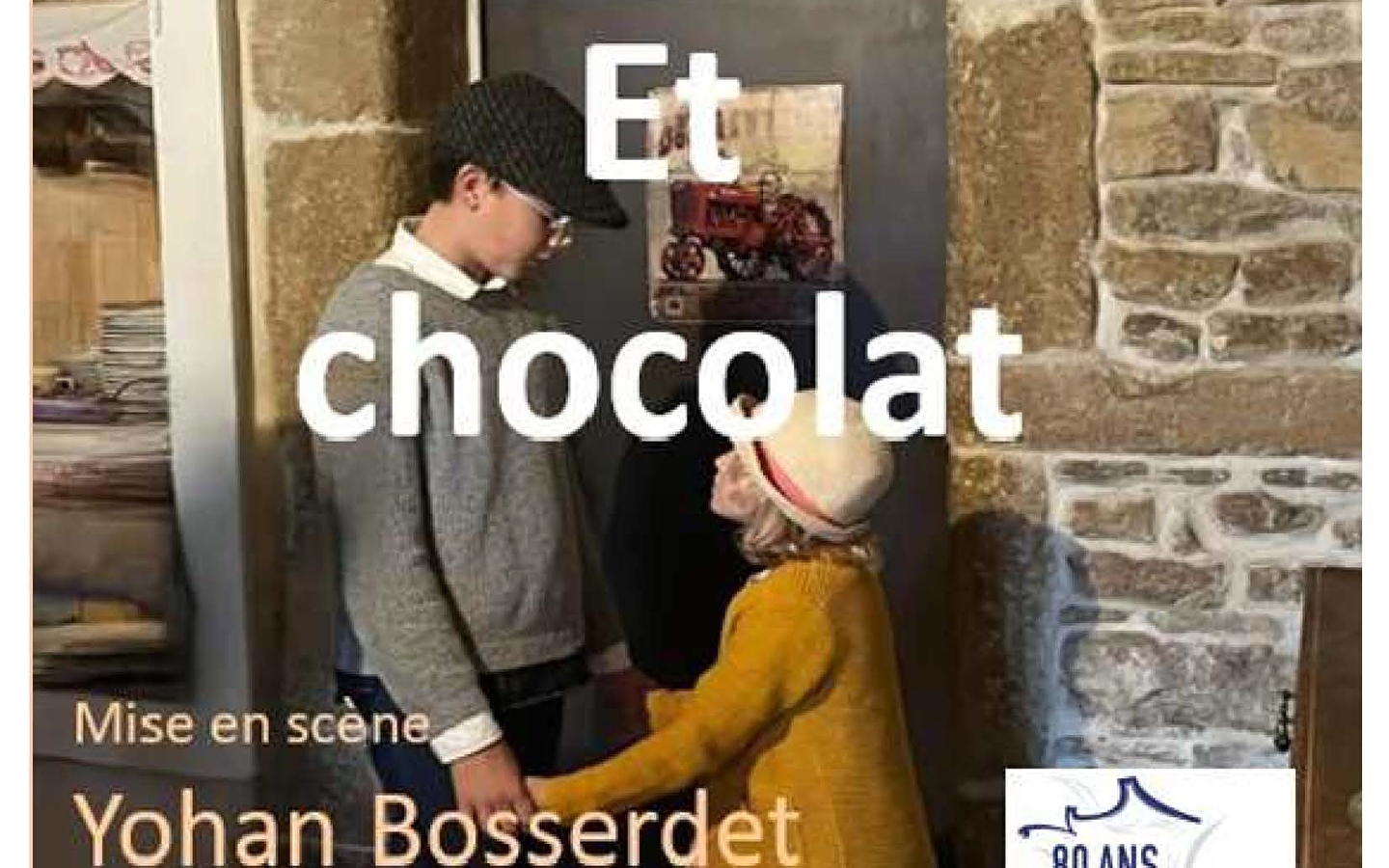 Diffusion film 'Robe rose et chocolat'
