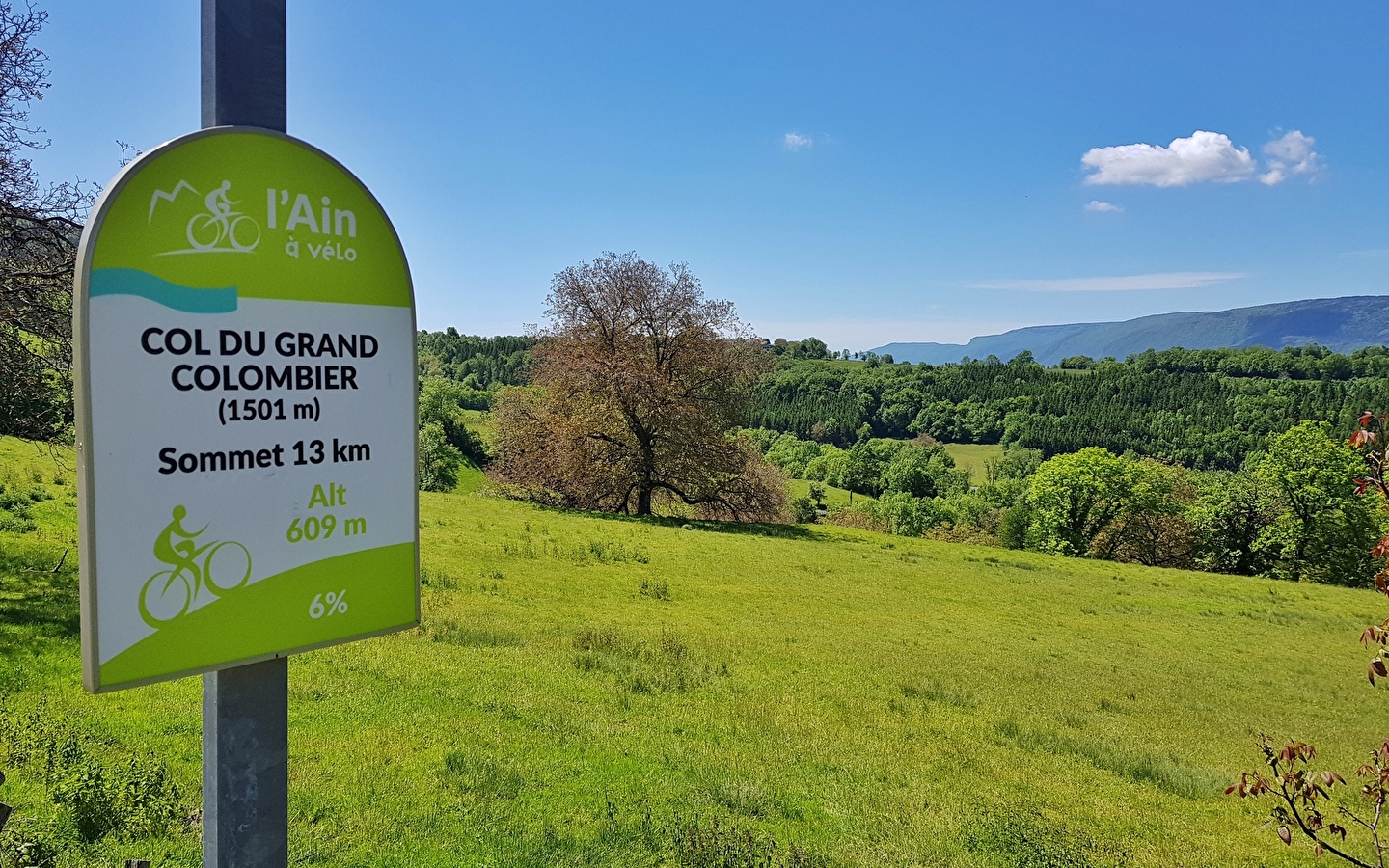 Circuit vélo : Le Grand Colombier et le col de la Biche depuis les Plans d'Hotonnes