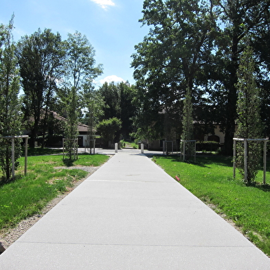 Allée et parc de la Tire
