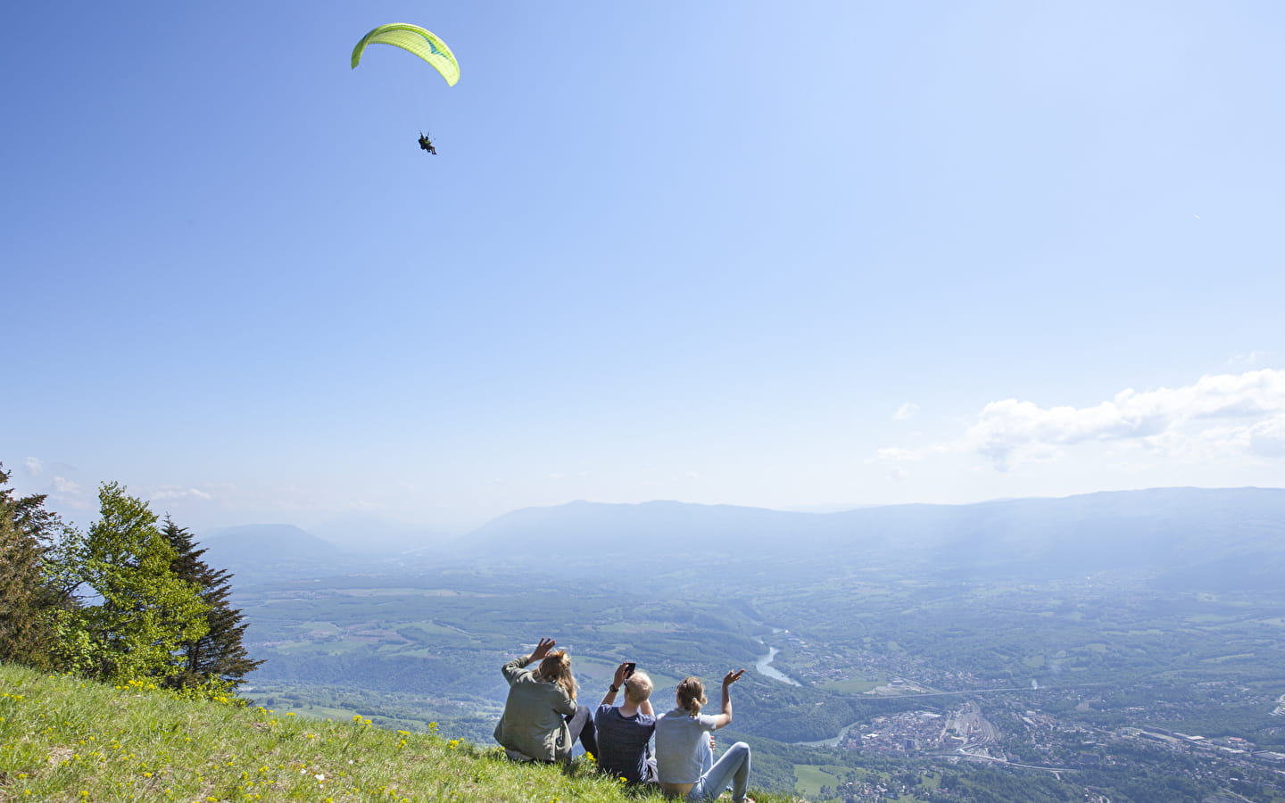 Baptême en parapente avec Didier Marinet