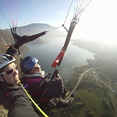 Baptême de parapente biplace