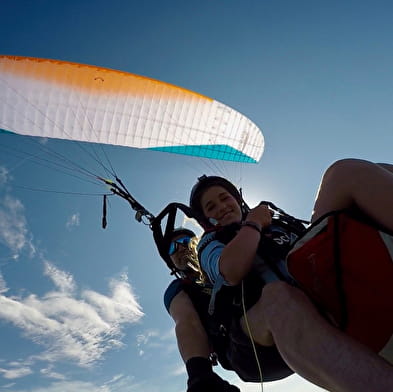 Baptême de parapente biplace