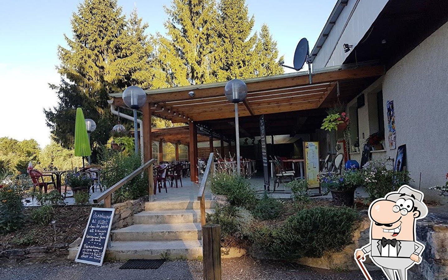 Restaurant au Camping Les 3 ours
