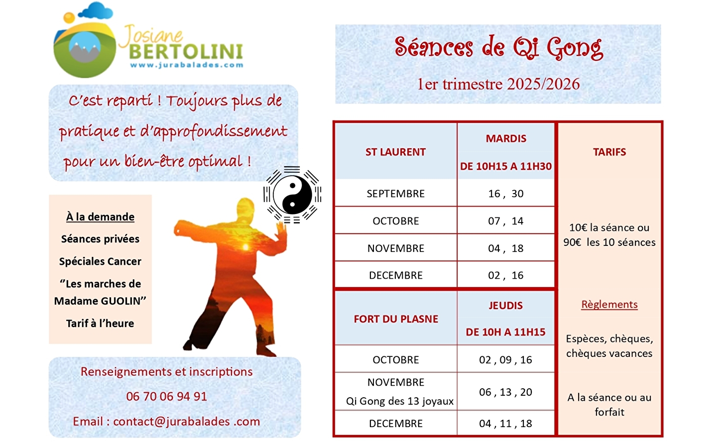 Séance de Qi Gong