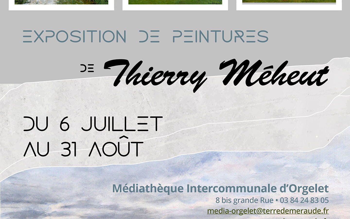 Exposition de peintures de Thierry Méheut