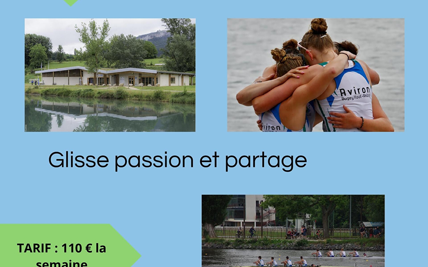 Stage d'été d'aviron pour les jeunes
