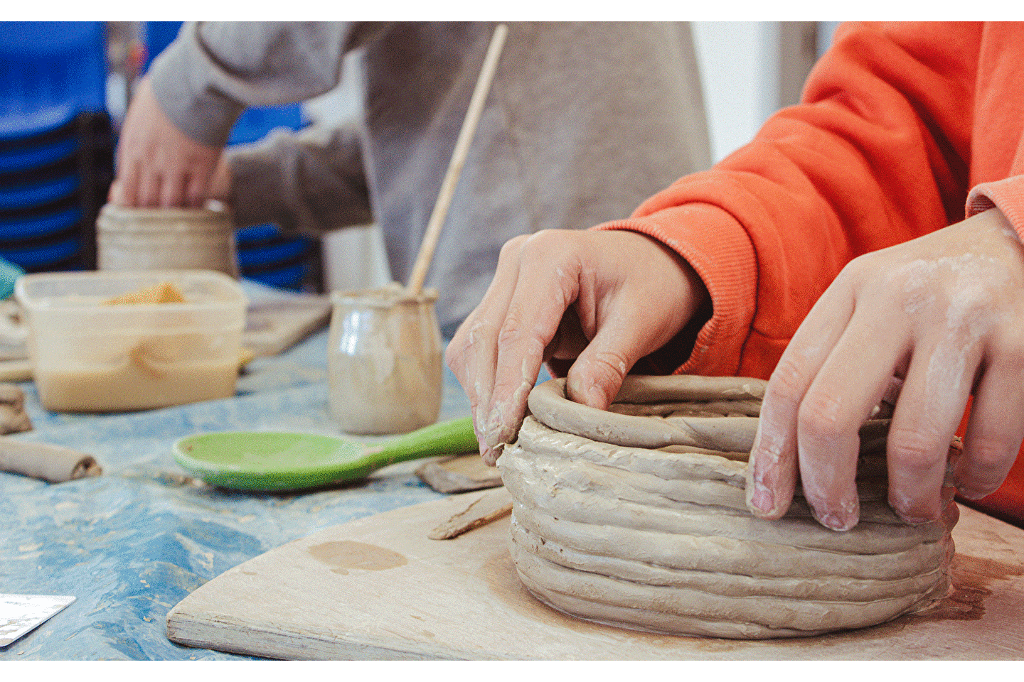 Atelier des savoir-faire : Atelier Graines d'artisans - Modelage et tour à poterie