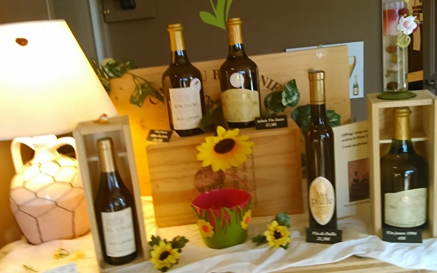 Dégustations des Vins du Jura avec Valérie à Arc-et-Senans